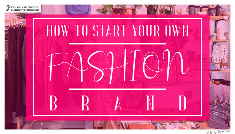 Start a fashion brand with this step by step guide